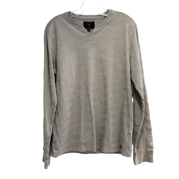 Guess Los Angeles Grey Gray Long-Sleeve Shirt Top SK11818 Casual Mens Medium - Picture 2 of 16
